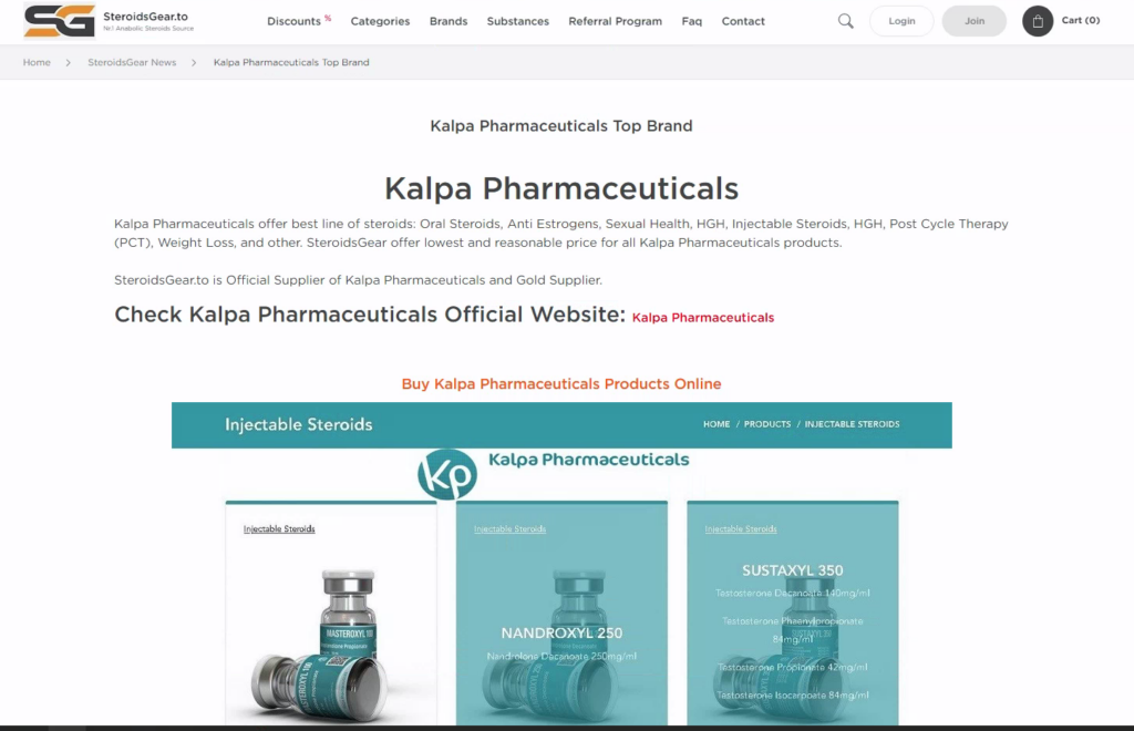 steroidsgear Gold Kalpa Pharmaceuticals Suppliers